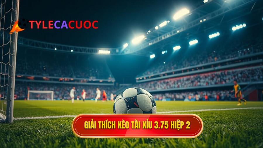 Hiểu đúng về kèo tài xỉu 3.75 hiệp 2 là gì?