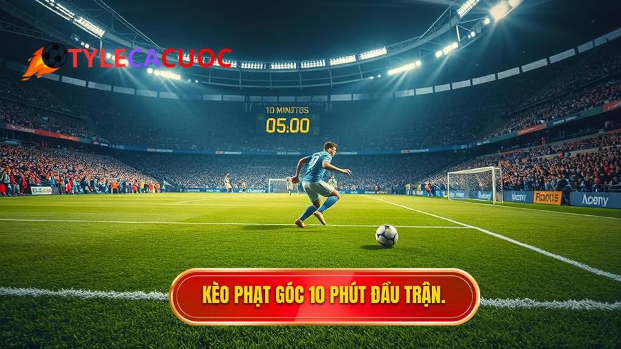 Hiểu rõ về Kèo cược đội nhận quả phạt góc trong 10 phút đầu