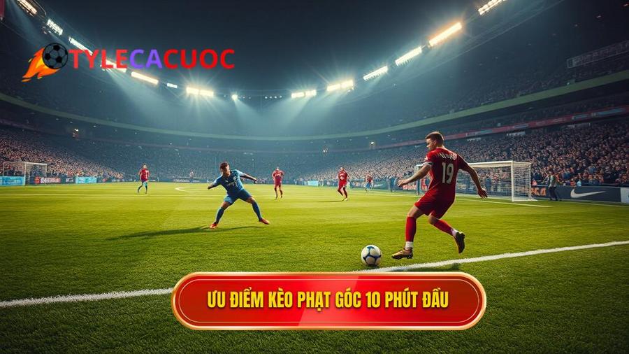 Tại sao nên lựa chọn kèo phạt góc 10 phút đầu?