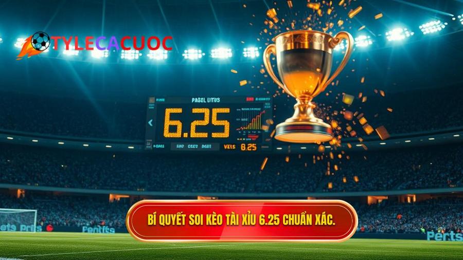 Bí quyết soi kèo tài xỉu 6.25 luôn thắng