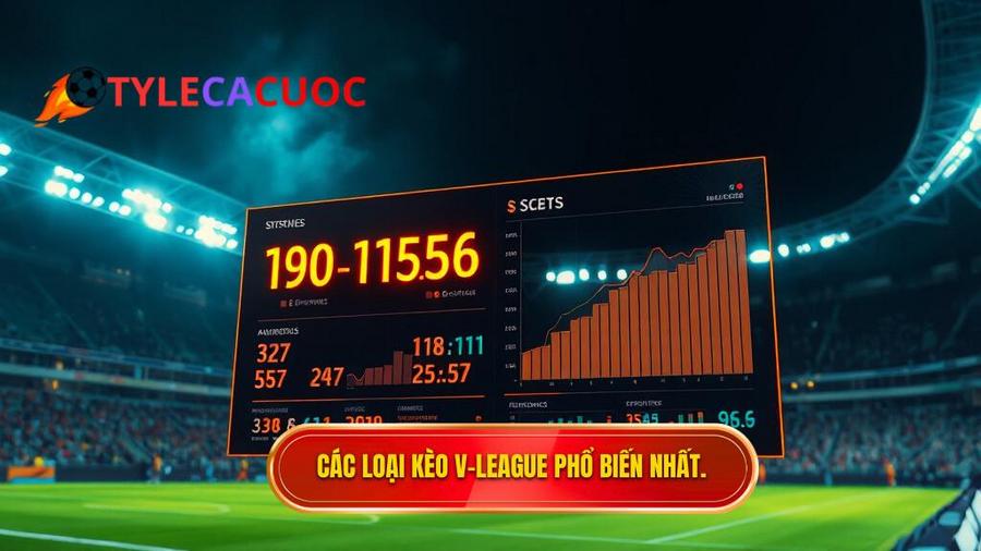 Các loại kèo phổ biến trong Bảng kèo V-League mới nhất