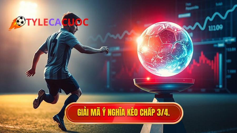 Phân tích sâu: Tại sao nhà cái đưa ra Kèo chấp 3/4 (0.75)?