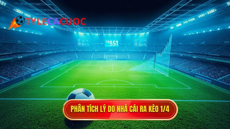 Phân tích đa chiều: Tại sao nhà cái đưa ra Kèo chấp 1/4 (0.25)?